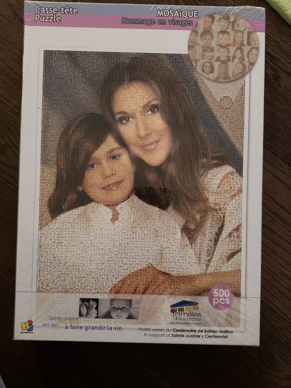 New Home Art Mosaic Puzzle Celine Dion - Neutral Tones (Unbranded)